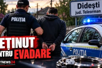 Bărbat din Didești, reținut după ce a încălcat arestul la domiciliu