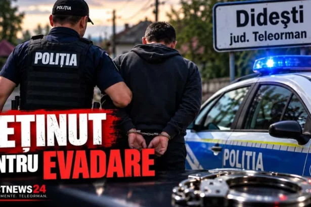 Bărbat din Didești, reținut după ce a încălcat arestul la domiciliu